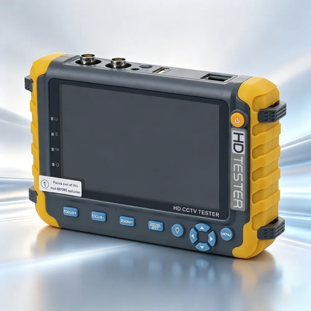 5“ CCTV Tester JSK‑5800ACT‑VH AHD CVI TVI Analog Camera Video Monitor Test Tool Security Camera Testing Device