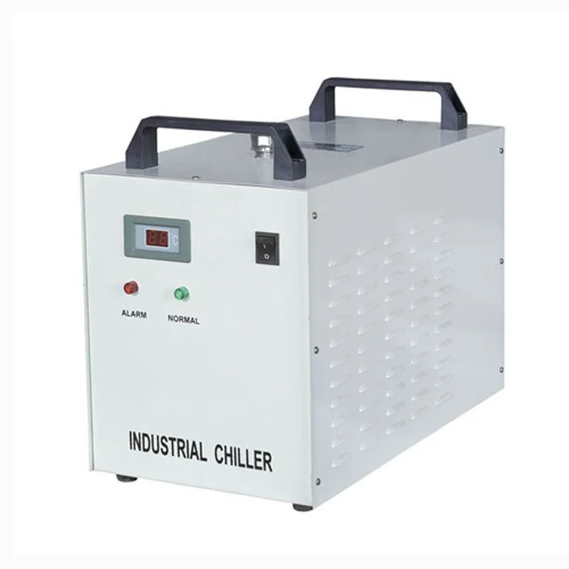 water cooled mini chiller cw3000AG for 20w to 80w co2 laser glass tube cooling