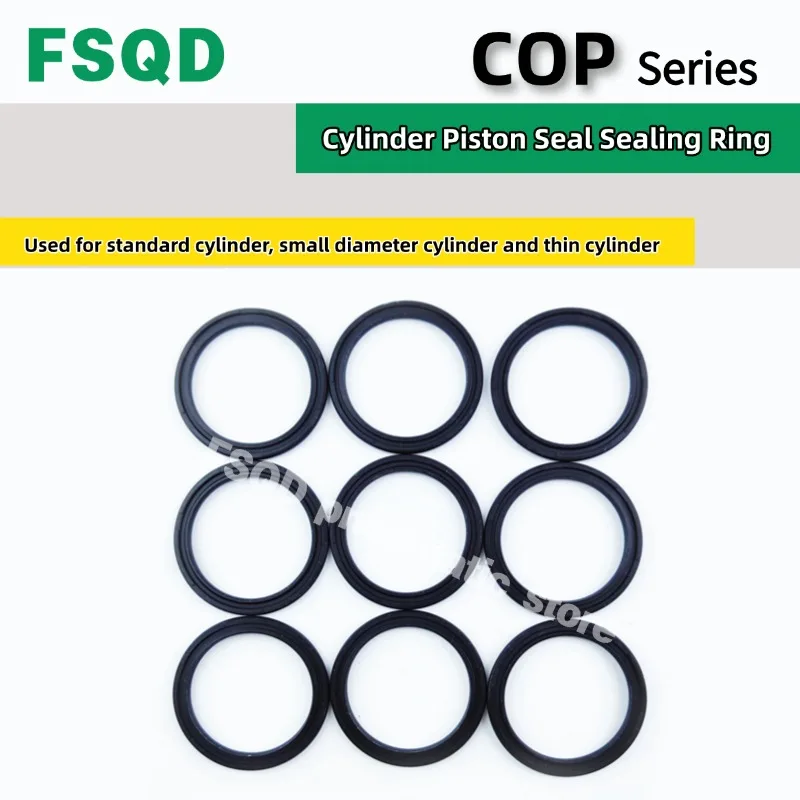 Sealing Ring Pneumatic SC Cylinder Piston Seal COP 10,12,15,16,20,25,32,40,50,63,70,80,100 FSQD APA PWP C O Type COP Series