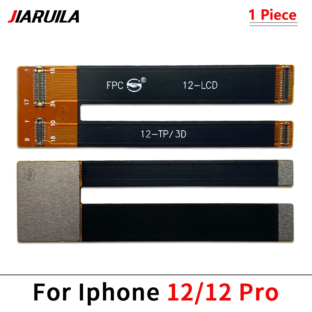 LCD Display Test Flex Kabel Für Iphone 15 14 13 12 Pro Max X XR XS Max 8 Plus 3D Touchscreen Digitizer Verlängerung Test Flex