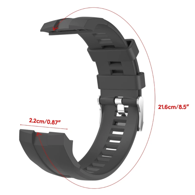 Silicone Band Strap For Huawei Watch GT Cyber Smart Watch Bracelet Replacement Wristband Belt Adjustable Wriststrap