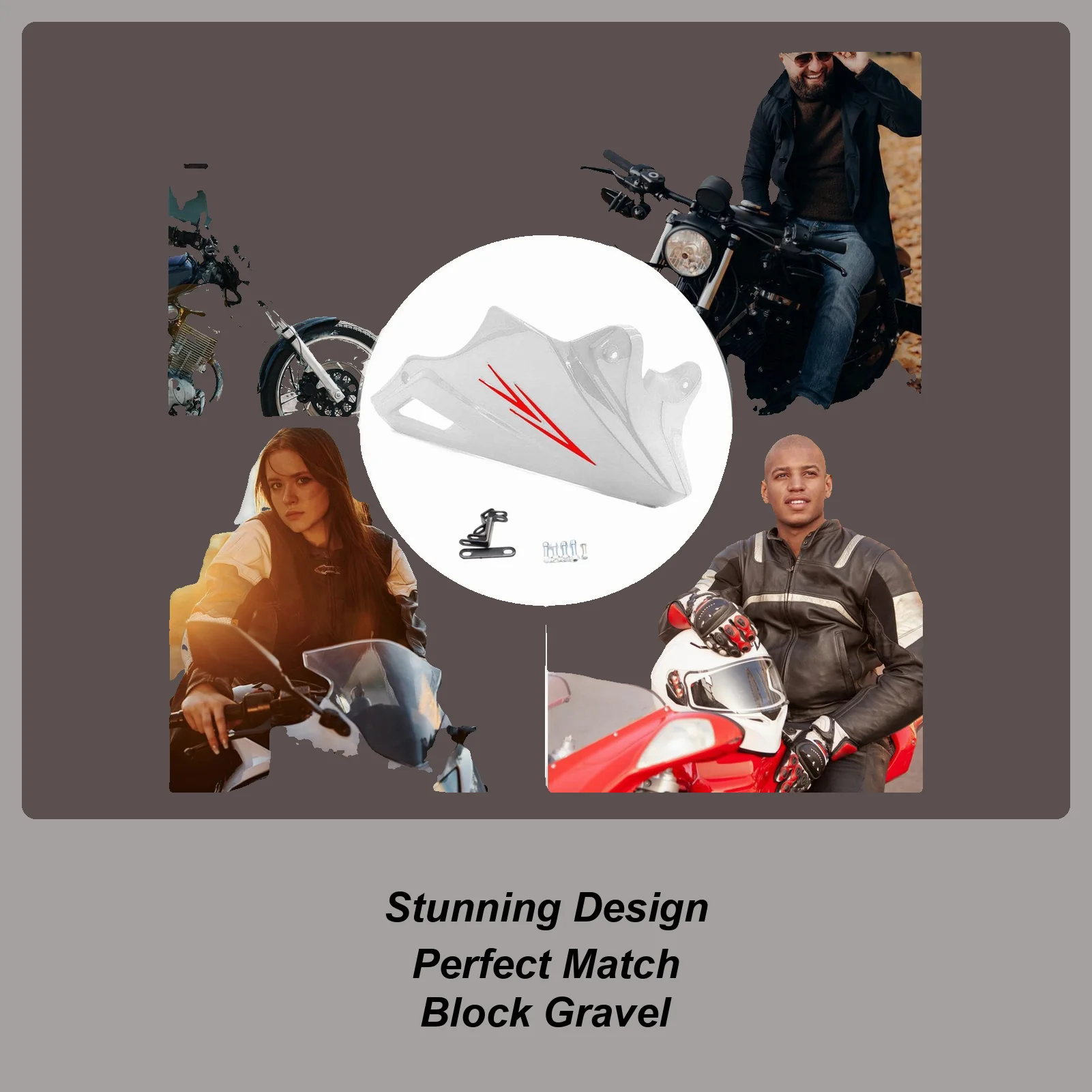 

Motorcycle Chin Fairings Engine Protector Under Cowl Lowered Shrouds For Weather Protection Aesthetic Daily Commuting Long