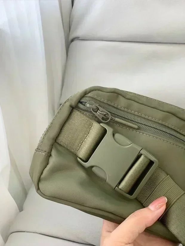 Riñonera de cintura para mujer, bolso para el pecho y el hombro, bandolera para fiesta, bolsa de viaje para teléfono, monedero con palabras de Metal