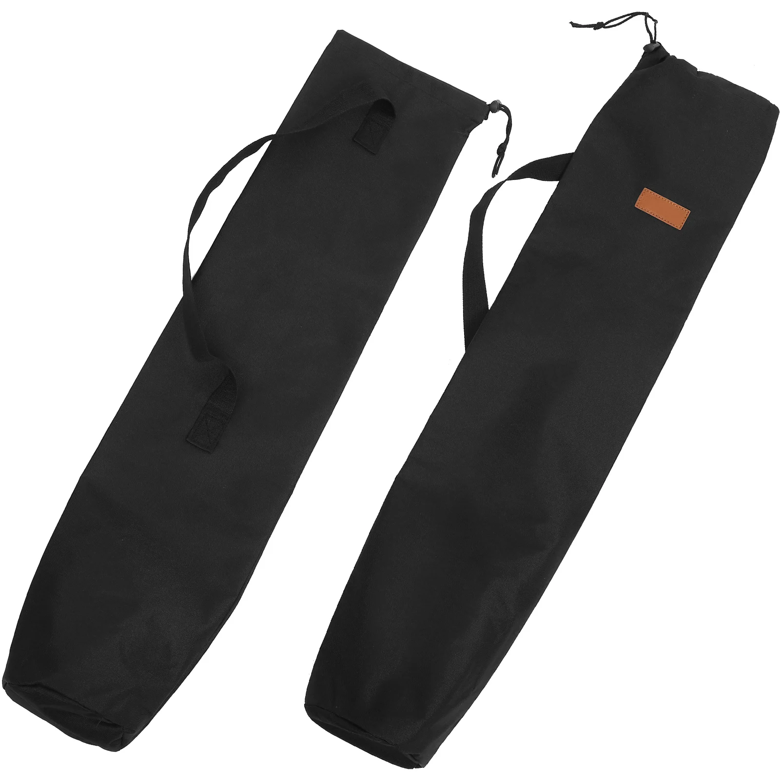 

2pcs Tent Storage Wear-Resistant Fishing Rod Tent Pole Bag Camping Outdoor Fishing Pole Carrying Bag Gear Portable