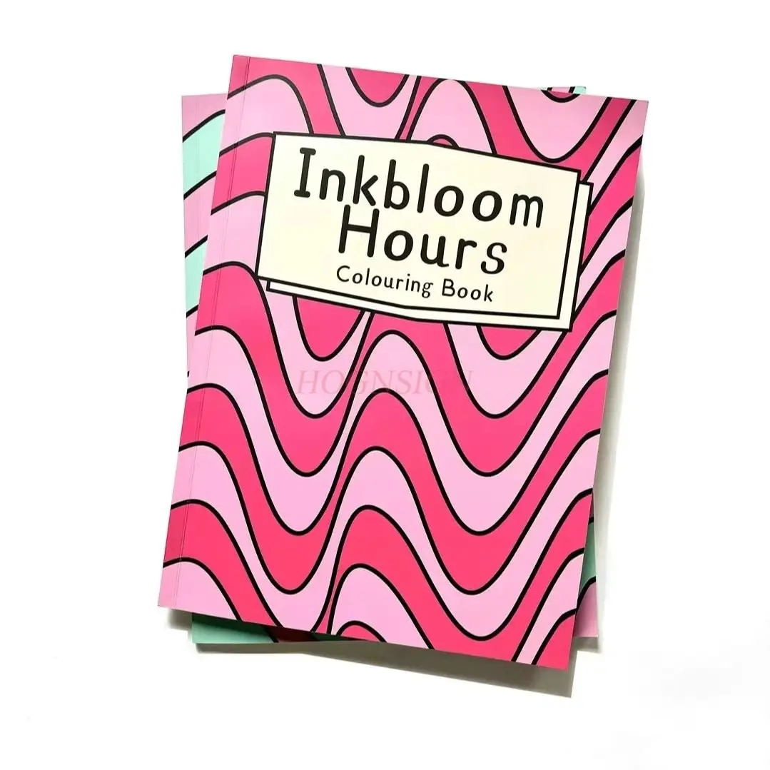 1book Picture Book Graffiti Picture Book Graffiti Coloring Book Relieves Anxiety and Helps Sleep Coloring Picture Book