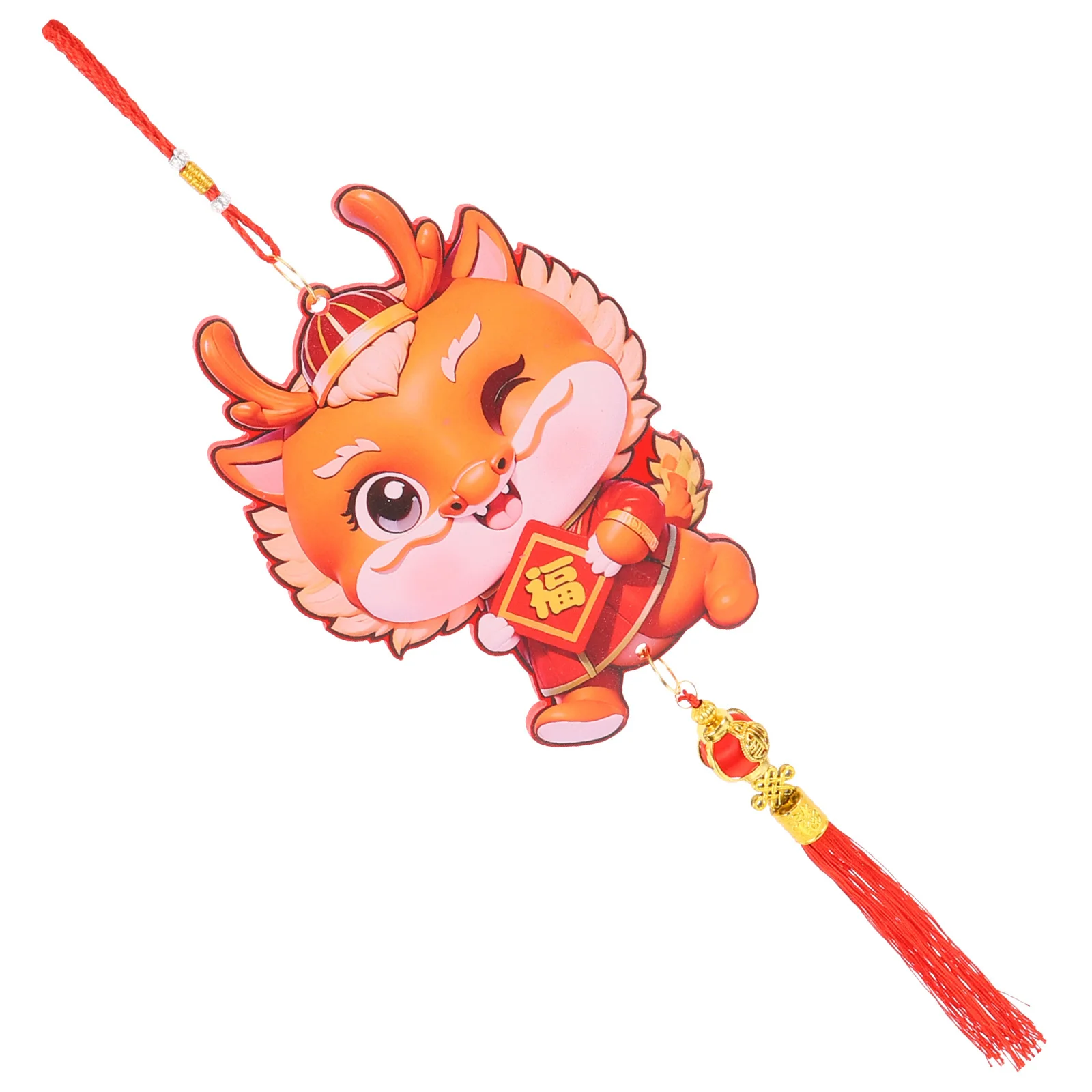 

Chinese New Year Hanging Decor Year of Dragon Bonsai Pendant Prosperity Lucky Charm Spring Festival Home Car Ornament