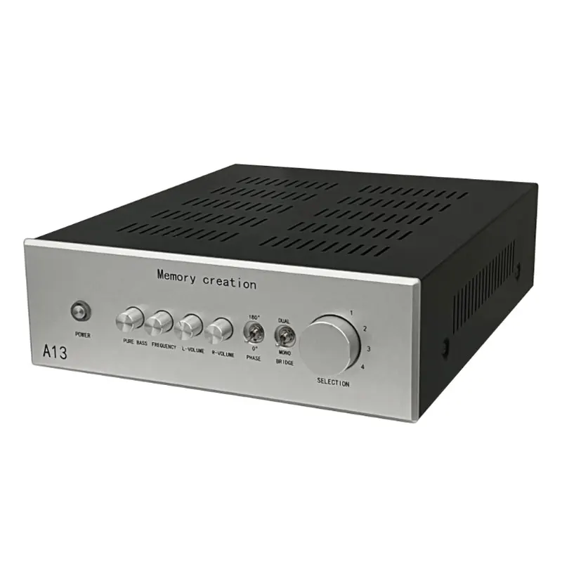 เครื่องขยายเสียงซับวูฟเฟอร์คู่กำลังสูง A13 สำหรับบาร์ คาราโอเกะ โรงภาพยนตร์ และใช้ในบ้าน