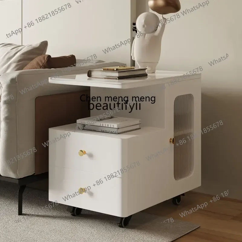 ss7486 الشمال أريكة طاولة جانبية عربة المحمول طاولة القهوة الصغيرة شقة صغيرة على شكل خاص الإبداعية قاعة الضيوف خزانة جانبية