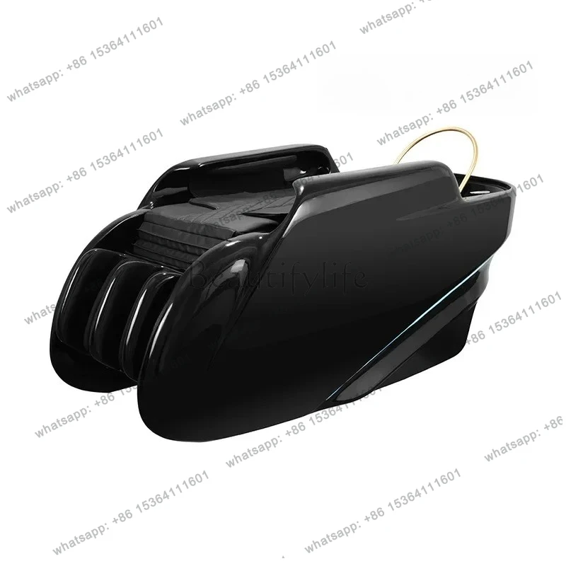 D30Hair salon electric massage shampoo bed barber shop special designer model high-end new model
