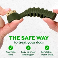 Dental Chews for Dogs, Vet-Recommended Mint & Tea Flavored Dental Dog Treats for Small Dogs, Bones Clean Teeth, Fight Bad Breath 6