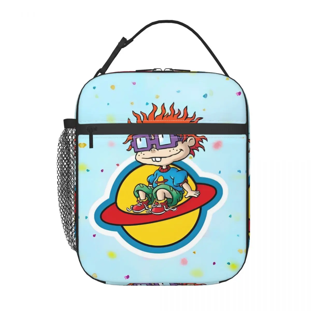 

R-Rugrat Chuckie Insulated Lunch Bags Cooler Bag Lunch Container Leakproof Tote Lunch Box Food Bag School Picnic