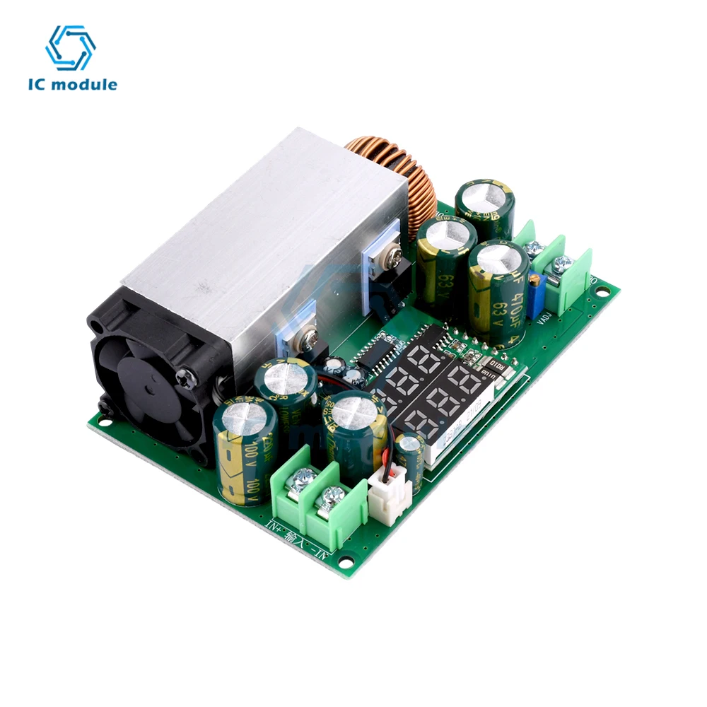 DC 12-80V to 5-48V DC-DC Buck Converter 600W Buck Regulator Constant Voltage Constant Current Adjustable Power Supply Module