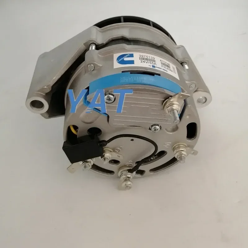 6BT 24V 140A/55A Genuine D iesel Engine Parts alternator 3975139 for sale