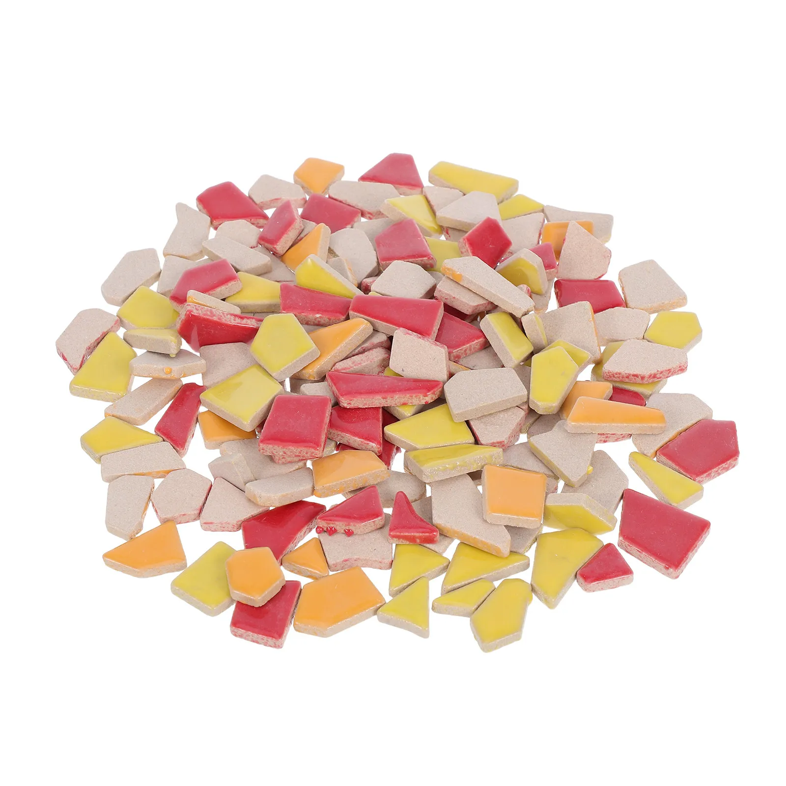 

Набор керамической мозаичной плитки неправильной формы, глазурованные фарфоровые элементы для поделок, декоративные материалы для дома и кухни