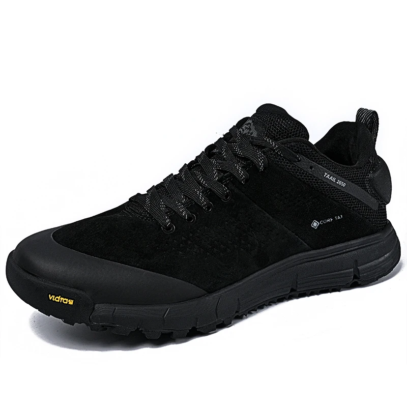 

Professional Men's Hiking Shoes Anti Slip Lightweight Outdoor Trekking Sneakers Upper Big Size Comfort Walking Shoes