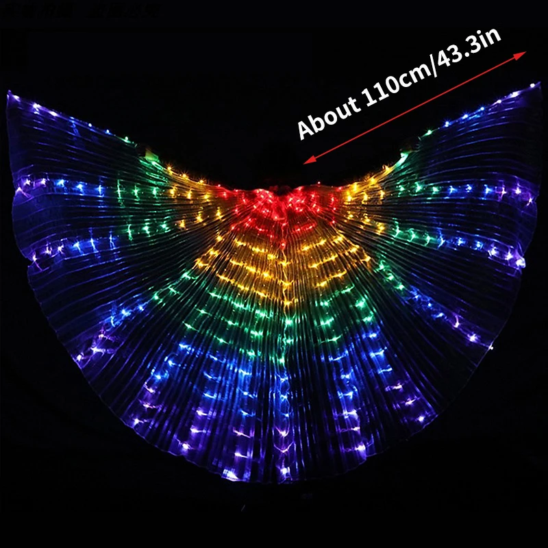 Ailes De Papillon électriques LED Avec Musique – Déguisement Féerique Pour Fille Et Femme
