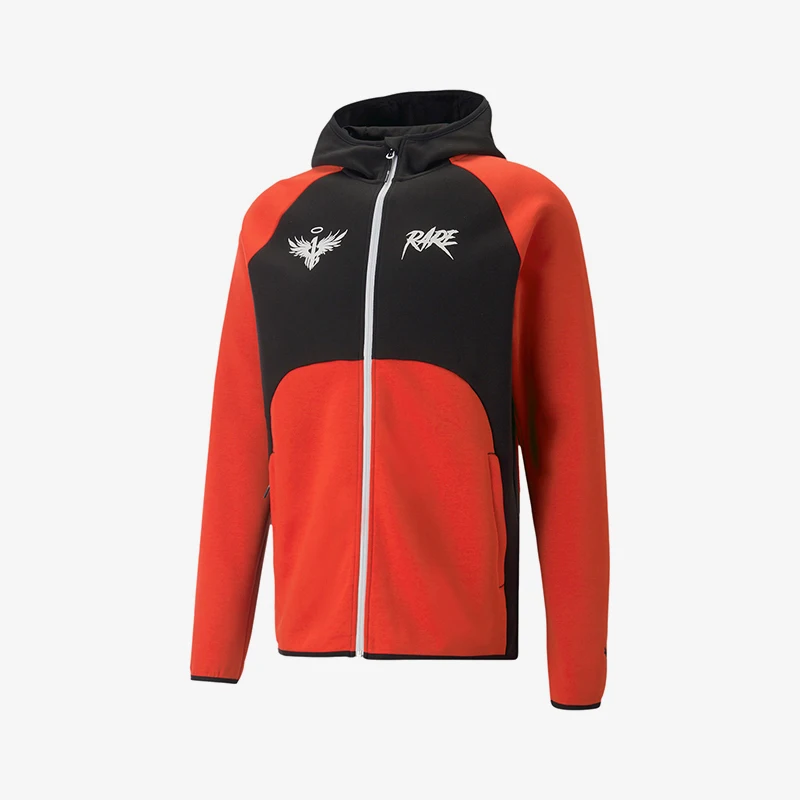 

Puma Authentic Lamelo Ball Mens Sport Hooded Zip-Up Jacket 621726-01