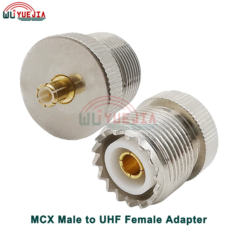 

1/5/10pcs Adapter PL259 MCX Male to SL16 SO239 UHF Female Jack Straight RF Coax Connector for Radio GPS Antenna TV-Tuner Brass