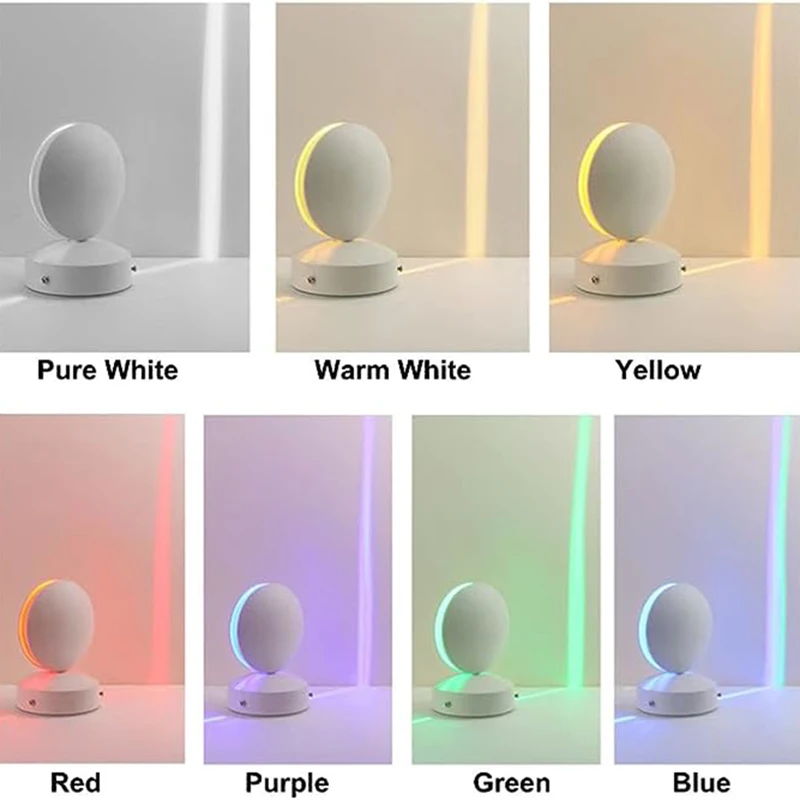 Inteligente RGB LED Window Sill Light, 360 ° Rotativo, Corredor, Porta Frame Beam, Ray Line Lights, Quarto Corredor Bar Party