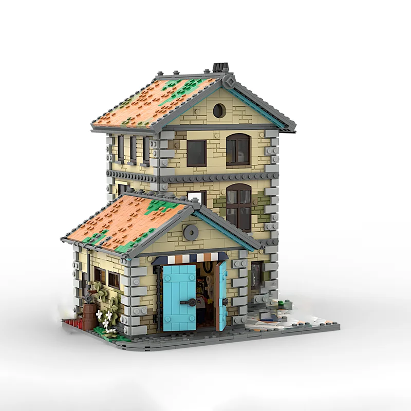 Modular City Building Model Moc Building Family House Model Technology Modular Gift Construstion DIY Assembly Construstion Toys