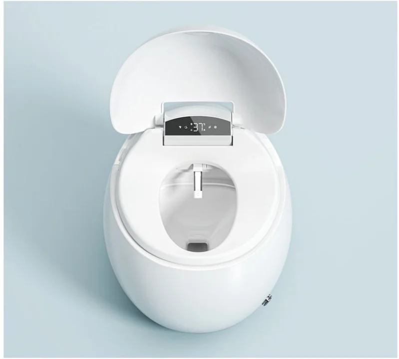 Luxury Bidet Toilet Elongated Smart Toilet Remote Control One Piece Toilet