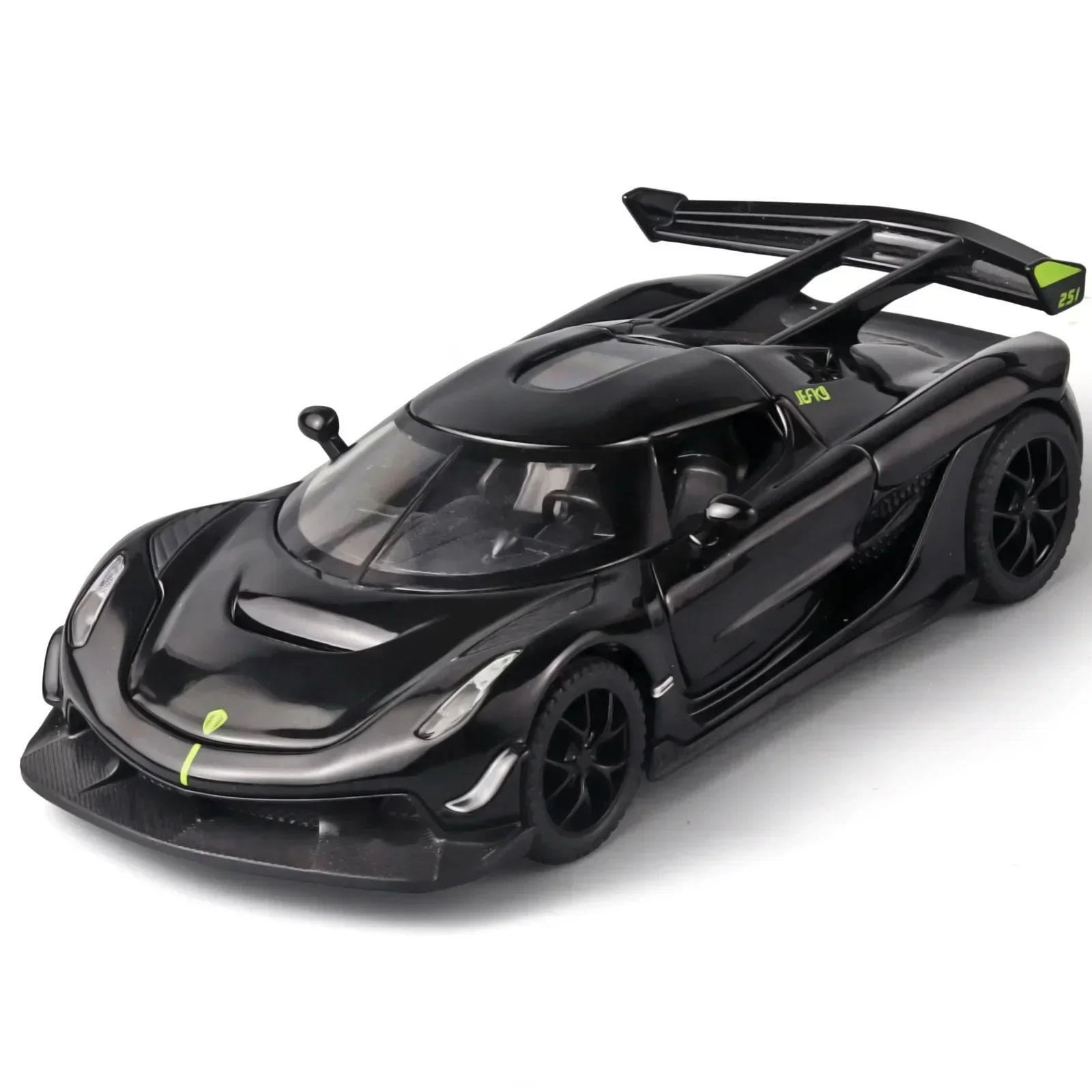 

1:32 Koenigsegg Jesko Supercar High Simulation Diecast Metal Alloy Model car Sound Light Pull Back Collection Kids Toy Gifts