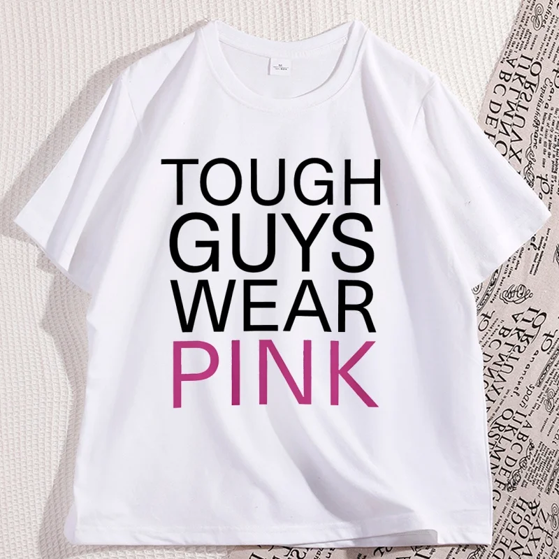 Tough Guys Wearing Pink Gamers T Shirt Men Women Forsaken T-Shirt Cosplay Tees Funny Cotton Short Sleeve Designer Clothes Tops