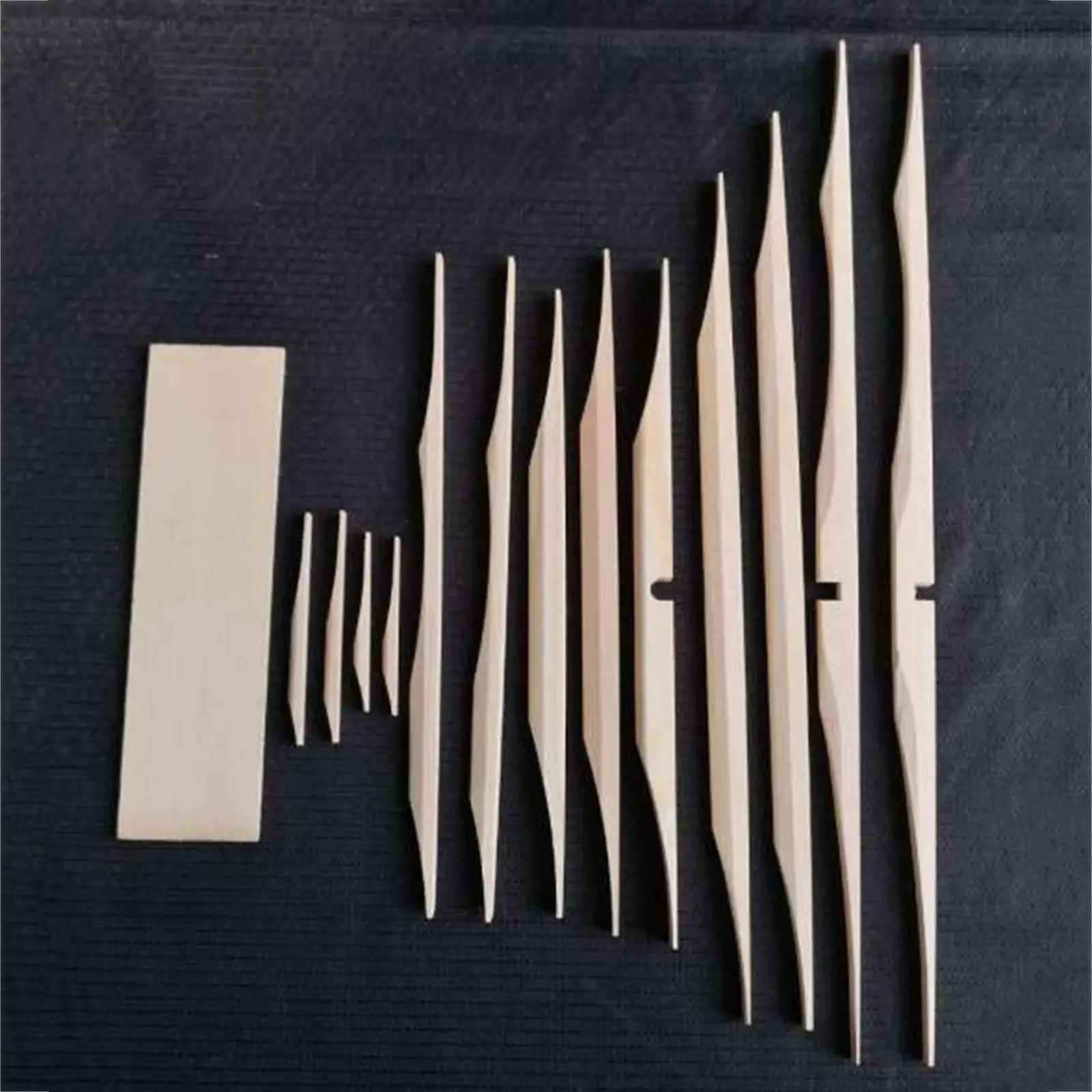 Spruce Guitar Brace Wood Set DIY Bracewood Kit Acoustic Parts Luthier Tool Upgrade for Acoustic Guitar Build