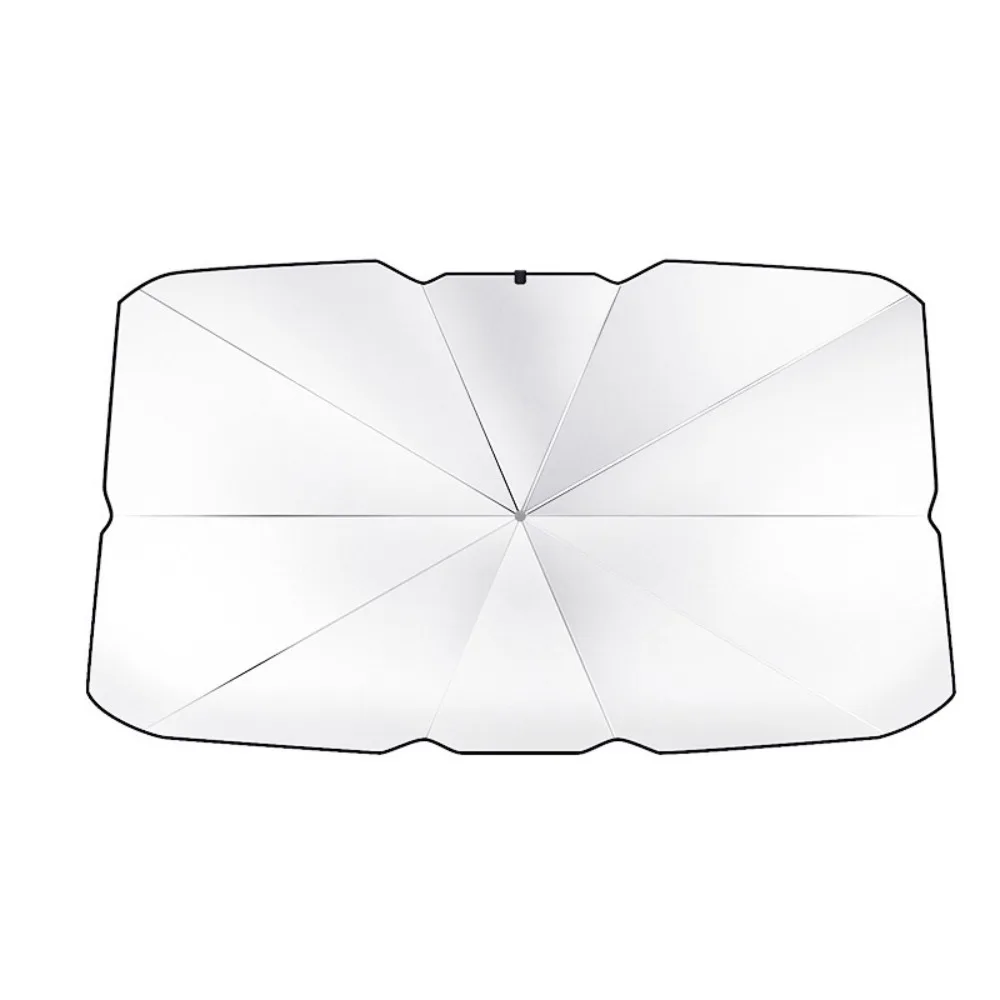 

Retractable Car Parasol Folding Thermal Insulation Sunshade Front Gear Portable Sun Protecto Windshield Protection