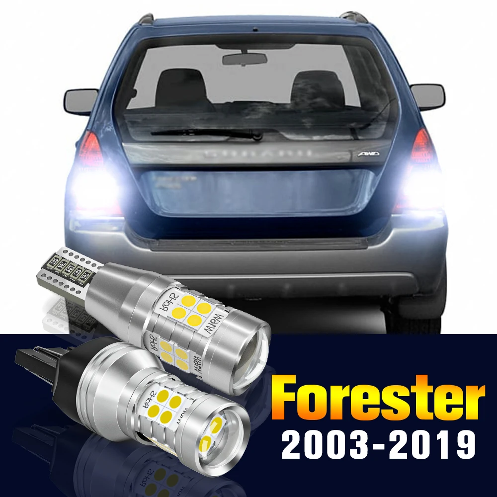 

Светодиодная лампа задсветильник хода для Subaru Forester SG SH SJ SK 2003-2019 2012 2013 2014 2015 2016 2017 2018, аксессуары, 2 шт.