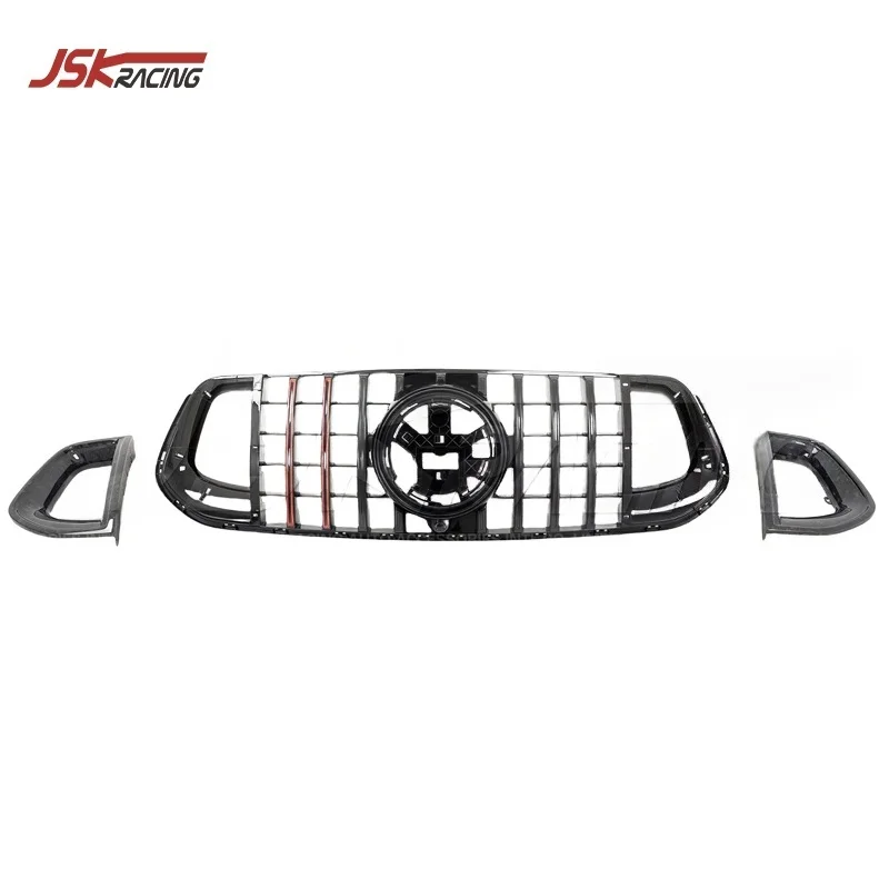 

Forged Carbon Fiber Front Grille For 2019-2023 Mercedes Benz AMG GLE 53 Upgrade To BS Style