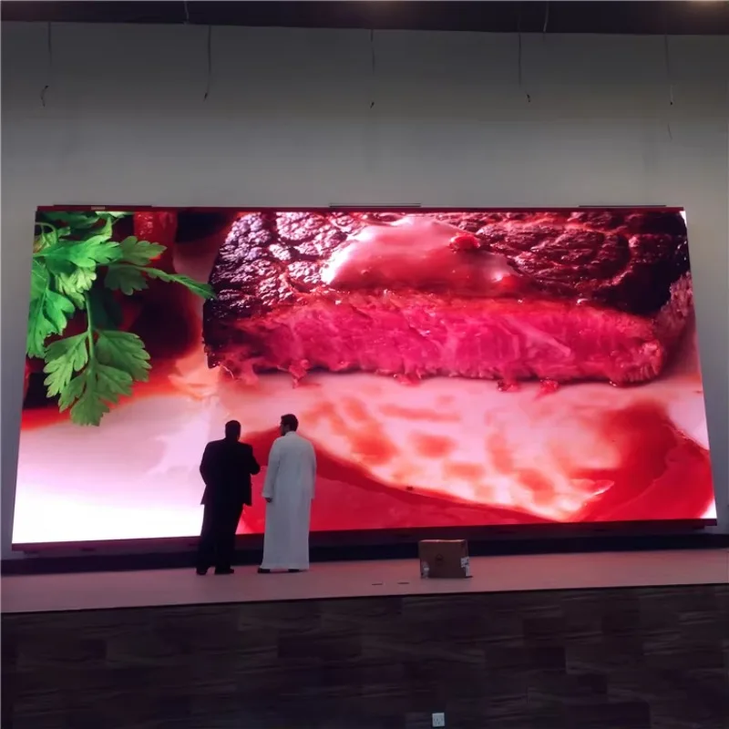 P0.935 Ultra Fine Pitch Full Color LED Big Screen Indoor HD Visual Video Stage Event Rental Display Wall