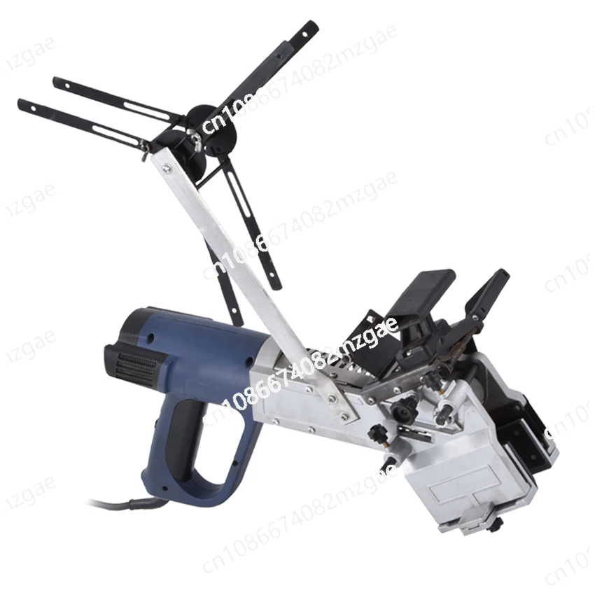 With Manual Trimme and Aligner 220V/50 Hz MT985 Portable Edge Banding Machine Curve Straight Manual Edge Bander Woodworking Tool