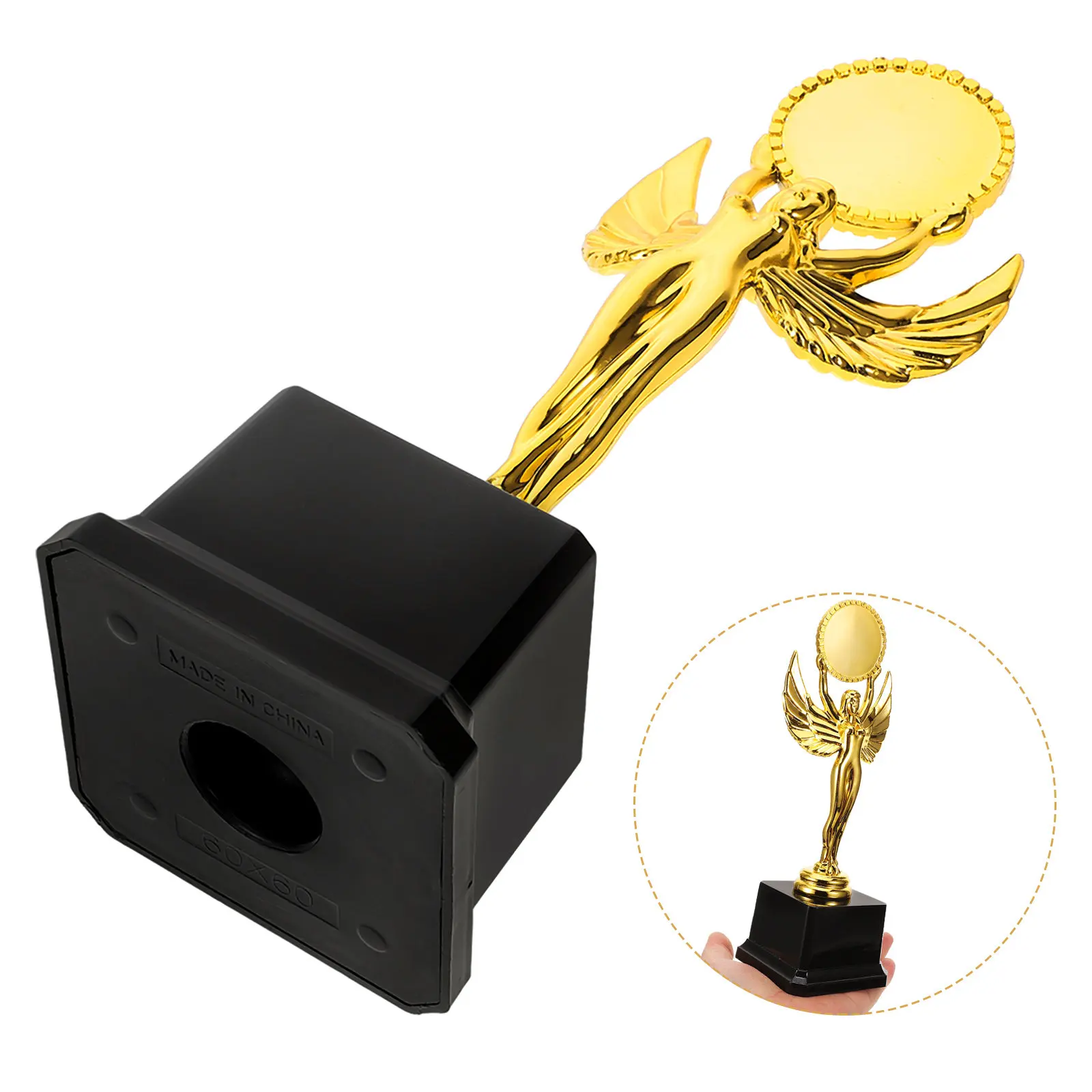 Creative Dance Trophy Award Trophy Prop for Student Competition Party Ceremony Winner Decoration Tournament Appreciation Gift