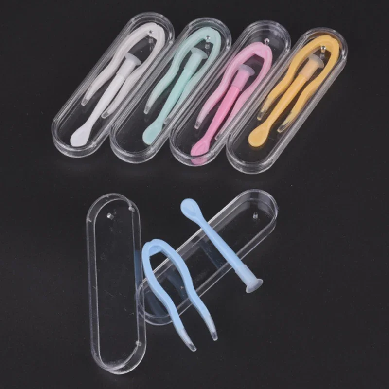 1 Set Multicolor Contact Lenses Tweezers Suction Stick for Special Clamps Tool Contact Lens Inserter Remover Eyewear Accessories