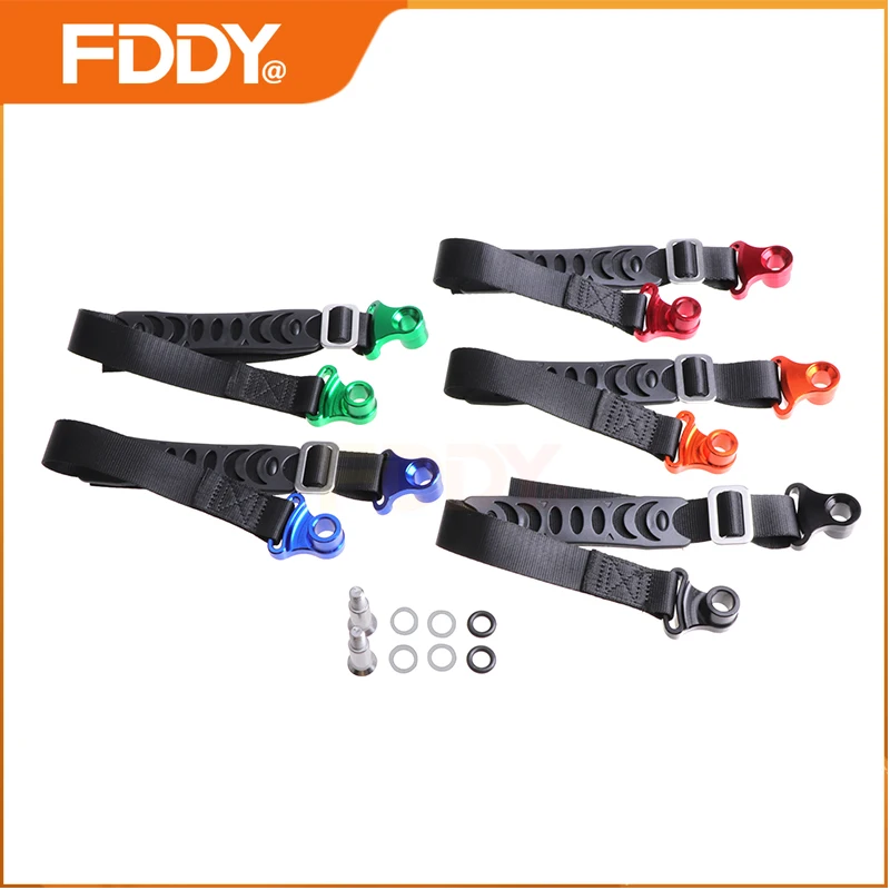 FDDYCNC Rescue Traction Strap Pull Sling Belt For Yamaha KTM Kawasaki Suzuki Honda Husqvarna CRF YZ KX EXC SX Road Motocross End
