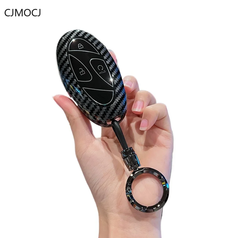 

ABS Key Cover Case for Hyundai Tucson L/Sonata 11/IONIQ 6 - Protective Key Fob Shell Keybag Keychain