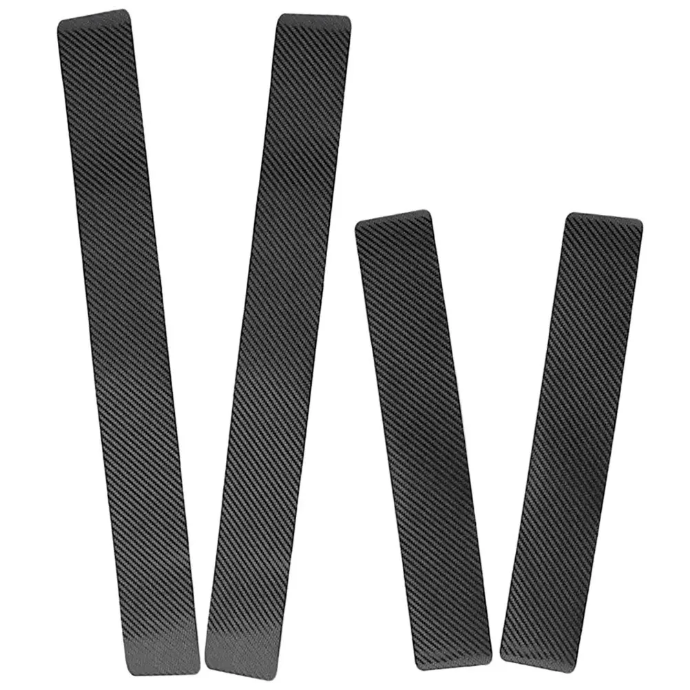 

Защитная наклейка на порог из углеродного волокна, защита входа автомобиля, защита от царапин, бампер для автомобильных краев, украшение крыши багажника