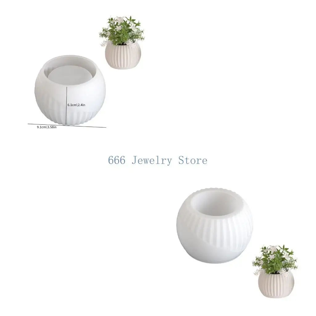 

F2TD Multipurpose Silicone Vase Mould for Handmade Florals Arrangement Accessories