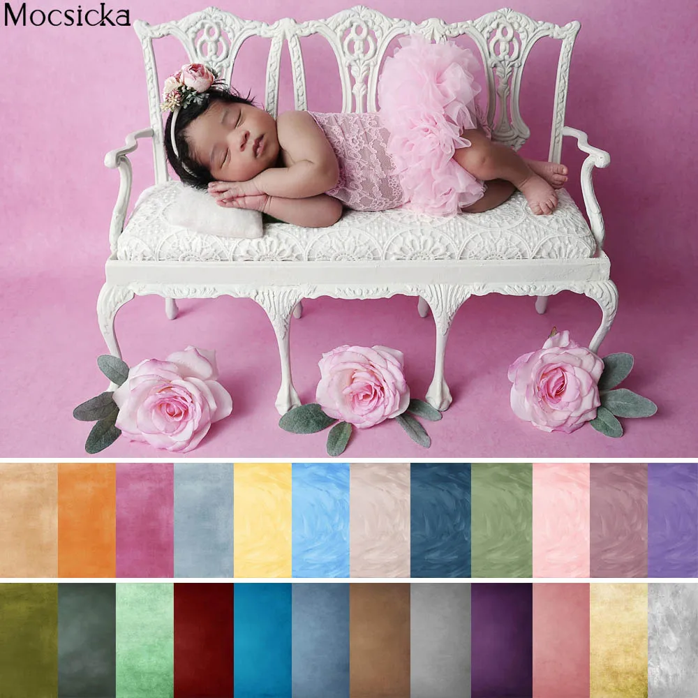 

Solid Color Abstract Photography Backdrops Retro Texture Newborn Birthday Photocall Aldult Portrait Photo Background Photozone