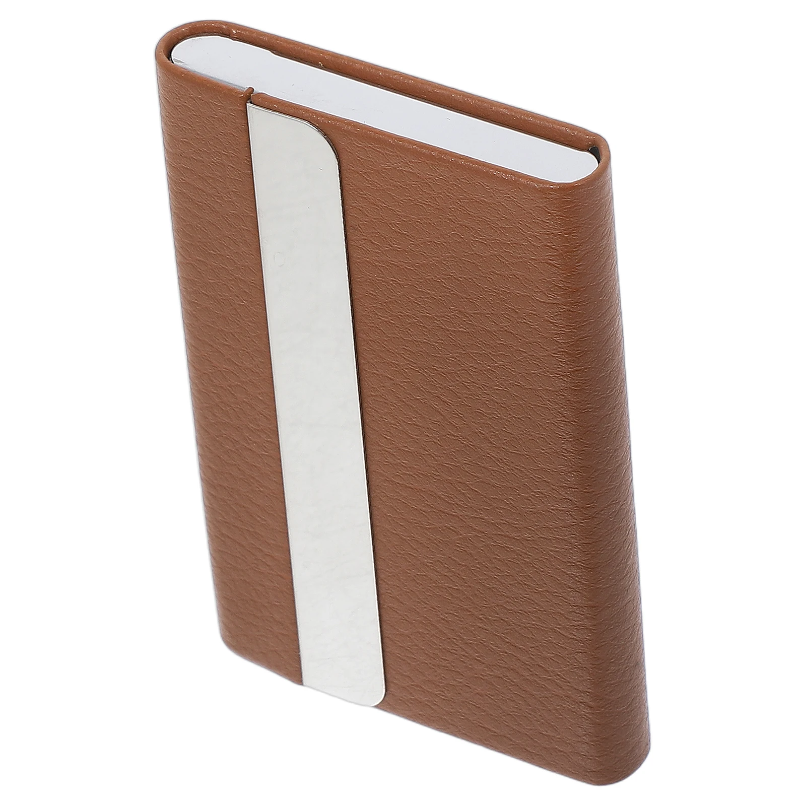 

Stainless Steel Business Card Box Case for Women Holder Compact Holders Organizer Man