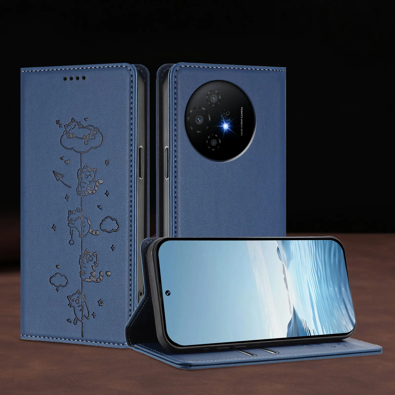 Wallet Flip Leather…