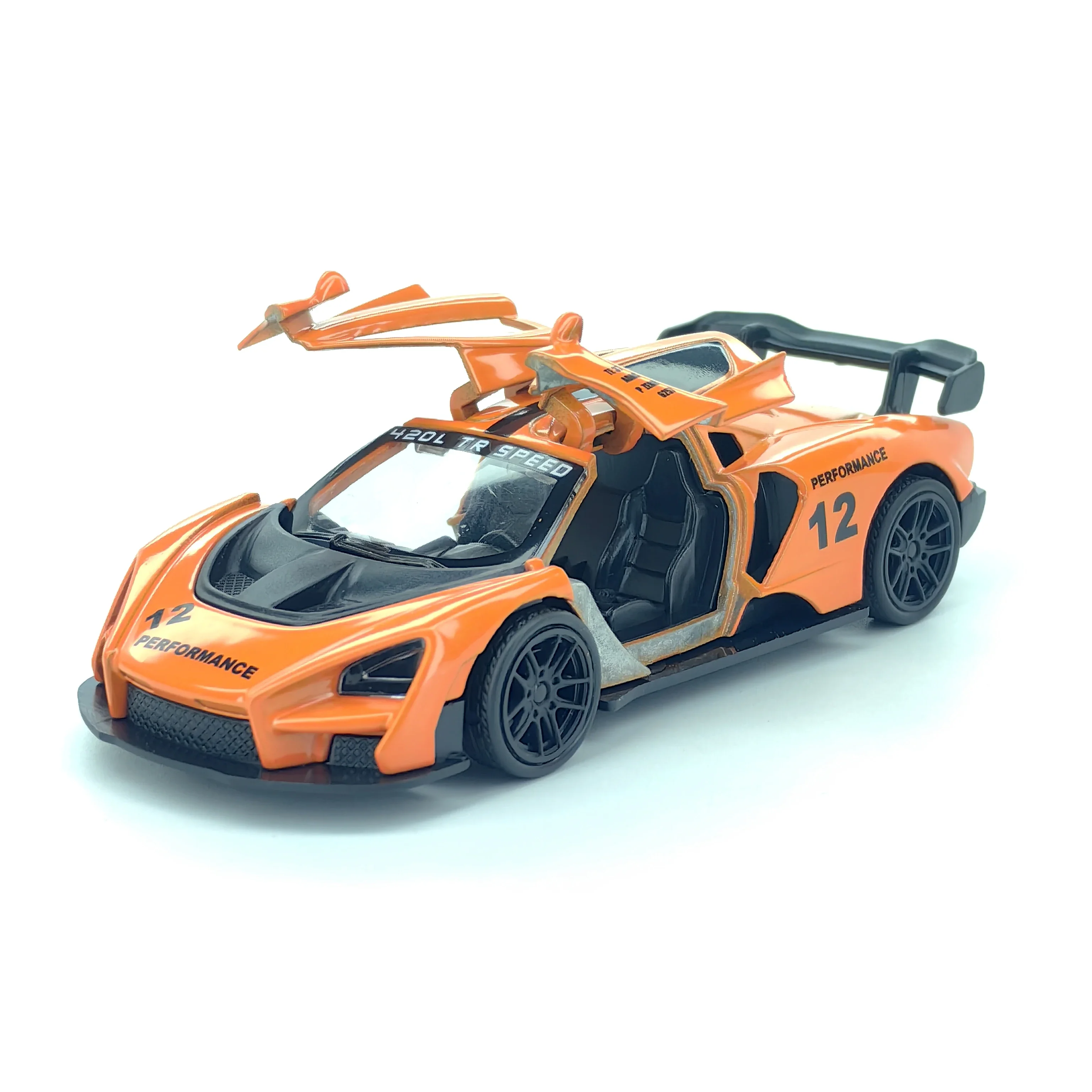 

Miniature alloy inertial racing car model. Baby gliding toy car, perfect for boys’ collections and decorations. Racing vehicle.