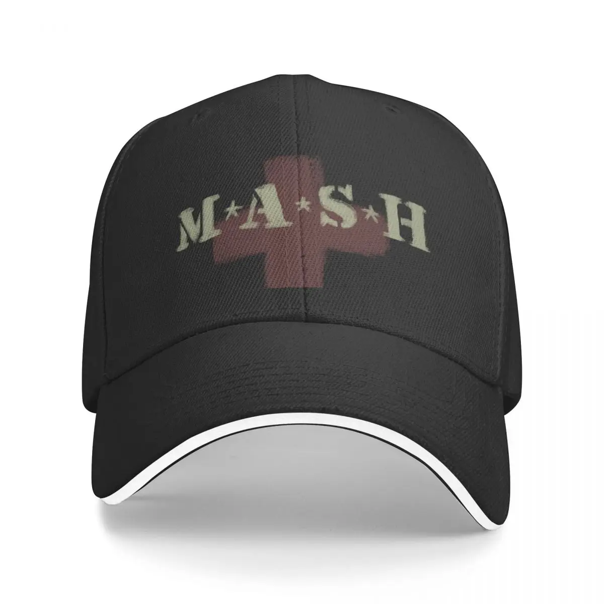 Hand Drawn M*A*S*H Logo Baseball Cap Golf Sun Hat For Children Beach Bag Caps For Men Women's