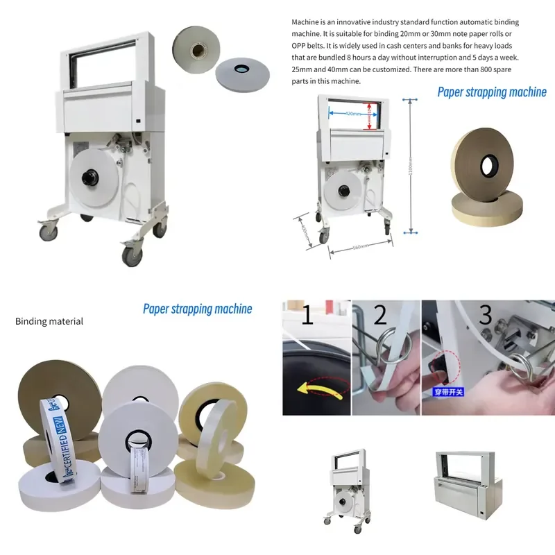 for Best Price Electric Automatic Carton Baler for Food Beverage Clothing Commodity Cans Paper Belt Bags