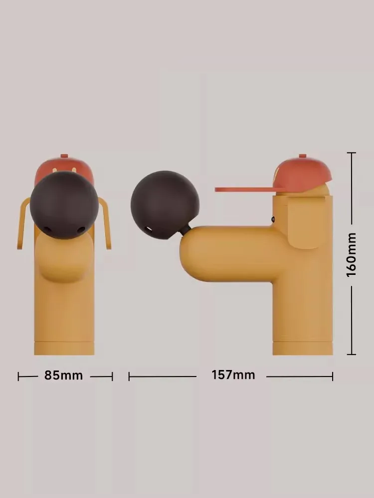 Dog-Shaped Bathroom Faucet With Playful Form