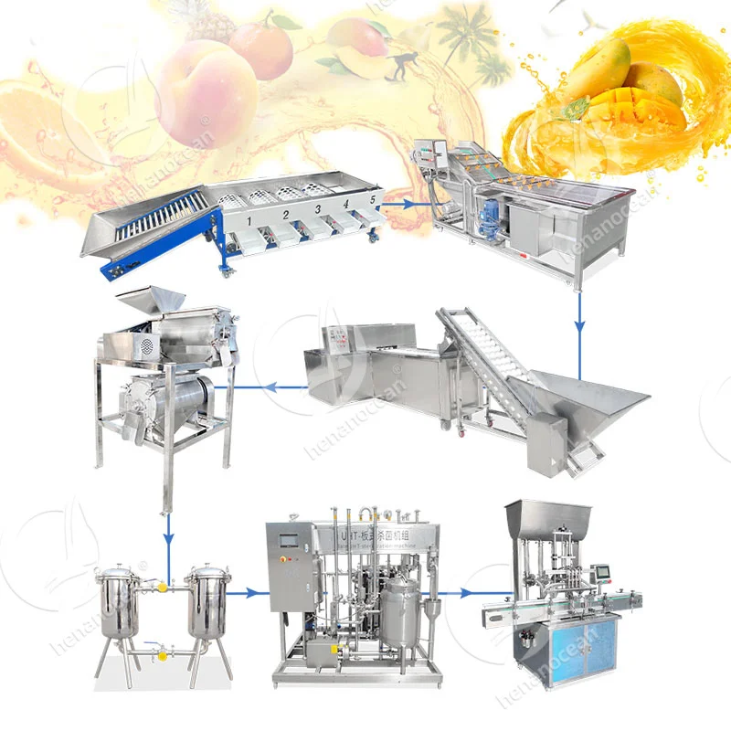 Anacardos, uva, manzana concentrada, fruta, naranja fresca, precio de línea de producción de jugo