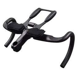 AIRWOLF Carbon TT handlebar Triathlon Bike bar Stem 31.8*420 440mm Bicycle Carbon Road Handlebar Extended Auxiliary Rest Bar