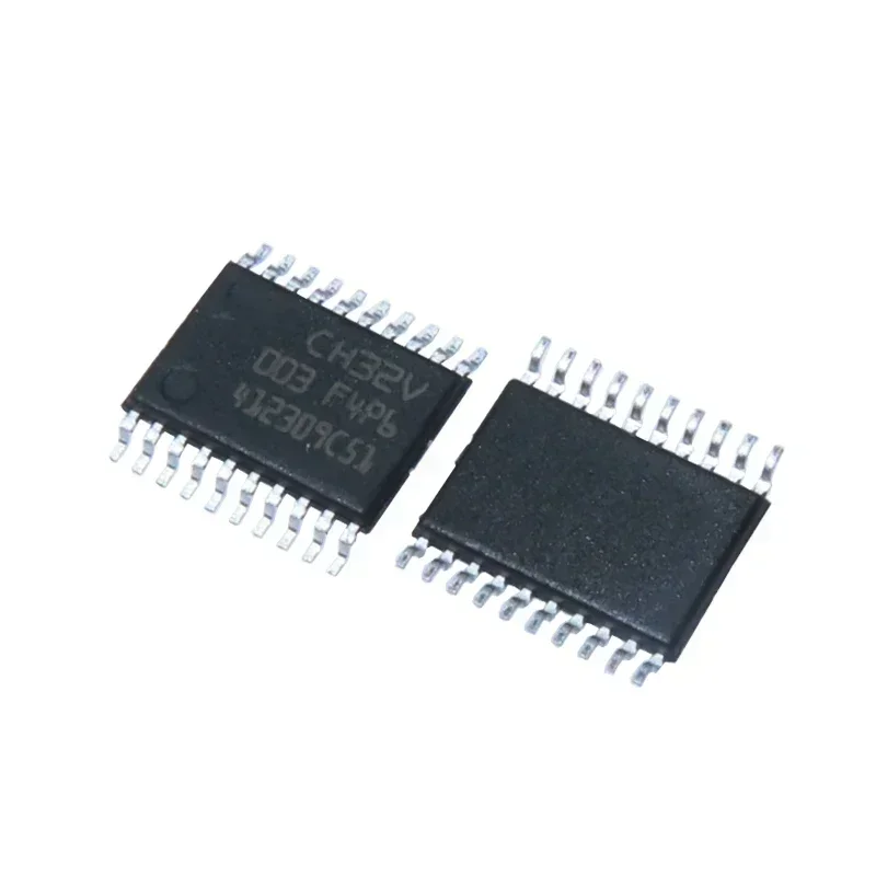 MCU de RISC-V à usage général 32 bits de qualité industrielle, CH32V003A4M6, CH32V003F4P6, TSSOP20, CH32V003J4M6, SOP8, CH32V003F4U6, 10 pièces/lot