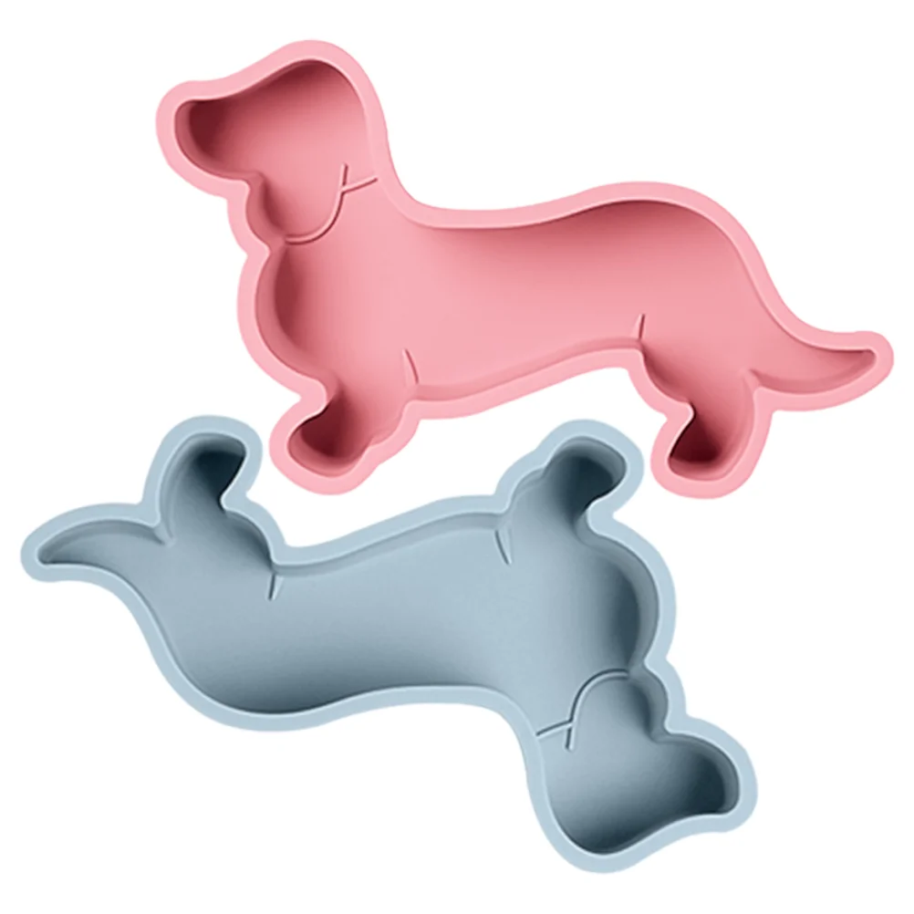 2 قطعة قالب الشوكولاته الألماني شواء عموم كوكي كيك الحلوى كعكة أدوات سيليكون الحلوى لطيف غير عصا #6